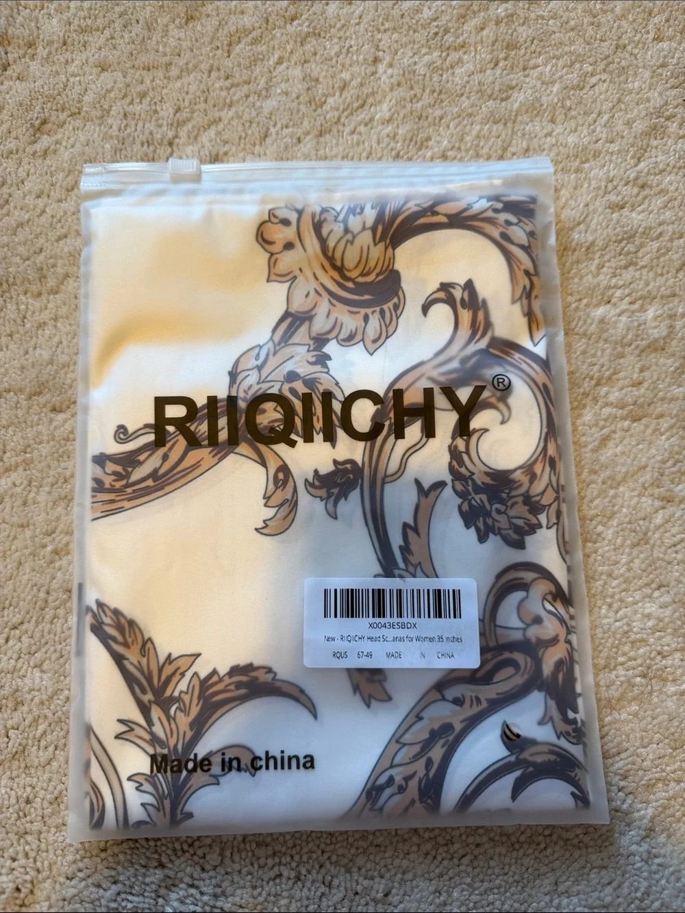 Brand new in packaging women’s headscarf